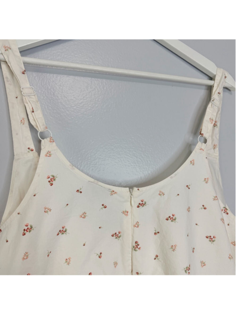 Torrid Corset Detail Mini Dress Plus Size 18 Cotton Floral Cottagecore Milkmaid - Picture 7 of 14